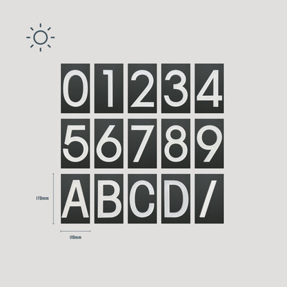 Domhaus Modern Glow Numbers