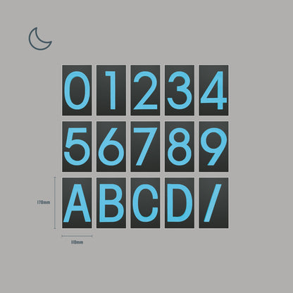 Domhaus Modern Glow Numbers